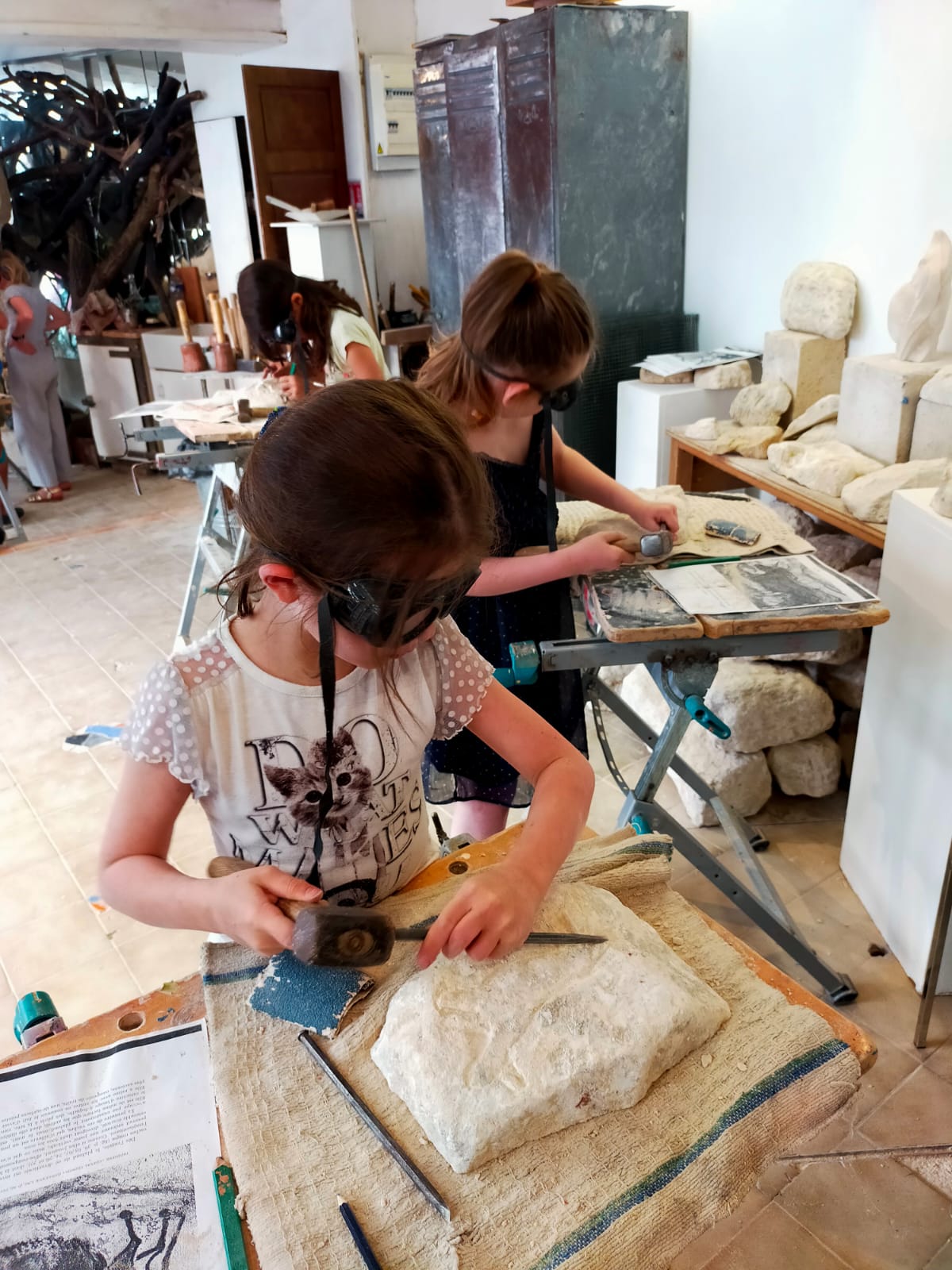 Sculpture : volume - enfants