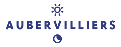 Logo Aubervilliers - bleu