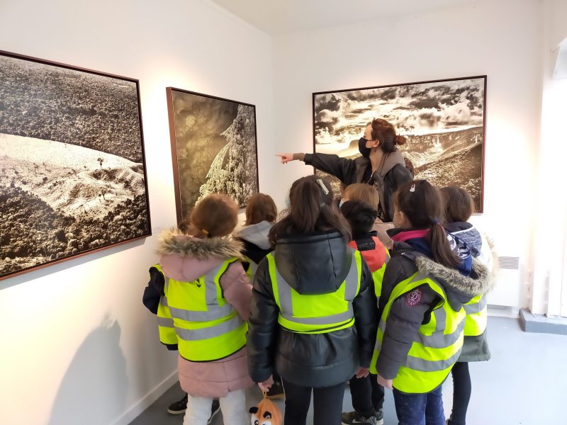 Ecole Laugier, atelier Art et Nature, visite à l'Espace Frans Krajcberg