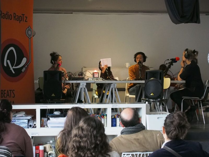 Emission radio, radio rapTz, rencontre avec les artistes de l'exposition "Demains", 2021